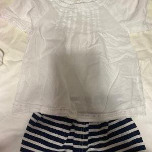 Adorable 2 piece shorts outfit from JCrew for Kids